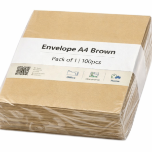 Envelope A4 Brown (Pack of 1) – 100 pcs