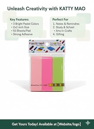 Sticky Notes (Katty Mao) (Pack of 5) - Image 3