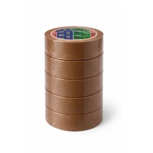 Brown Packing Tape 1 Inch Pack of 5 Rolls