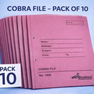 Cobra File – Pack of 10 (Shobhna No.1600)