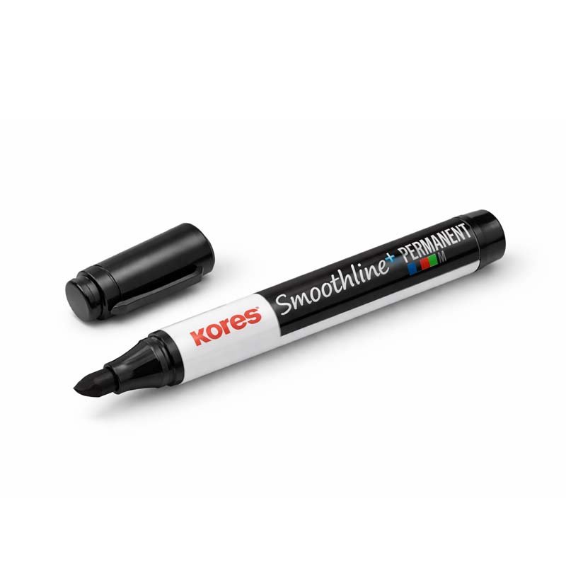 Kores Smoothline Permanent Marker pack of 10