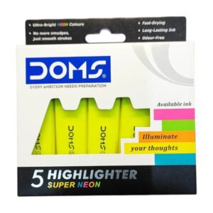 DOMS Highlighter Set Pack of 5