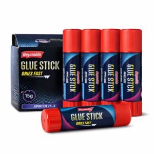 Reynolds Glue Stick 15g dries fast Pack of 5
