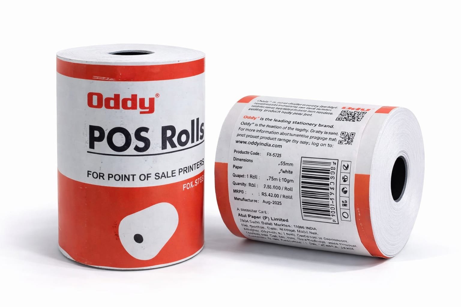 Oddy POS Rolls 55mm Thermal Paper
