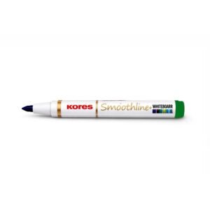Kores Smoothline Green Whiteboard Marker Box of 10