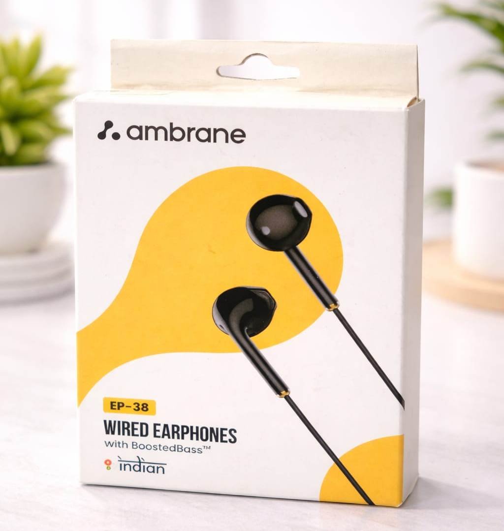 Ambrane EP-38 Wired Earphones