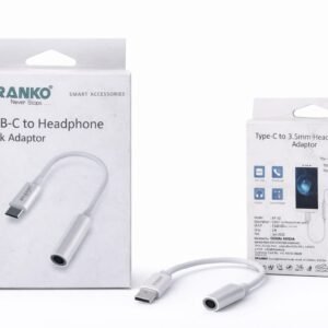 Branko X2 USB-C to Headphone Jack Adapter