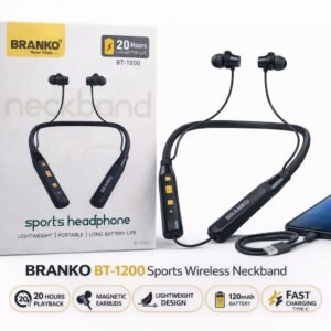 Branko BT-1200 Sports Wireless Neckband
