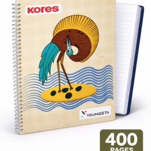 Kores Youngsta Exercise Spiral Book 400 Pages Single Line