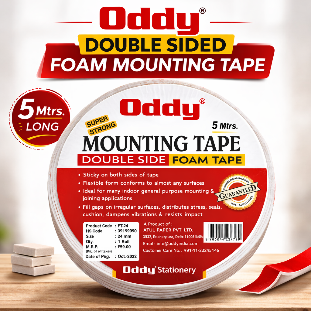 The Oddy Double Sided Foam Tape