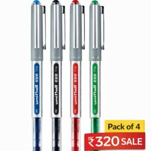 The Uni-ball Eye Fine Roller Pen Pack of 4