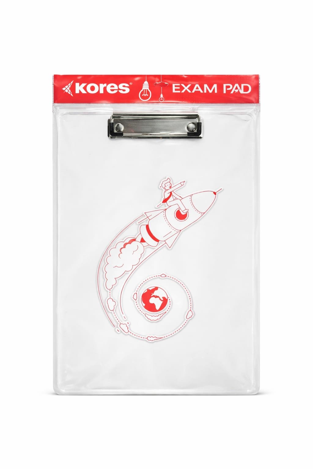 Kores Exam Pad Transparent Clipboard