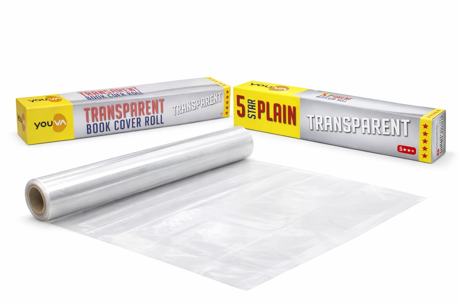Youva Transparent Book Cover Roll