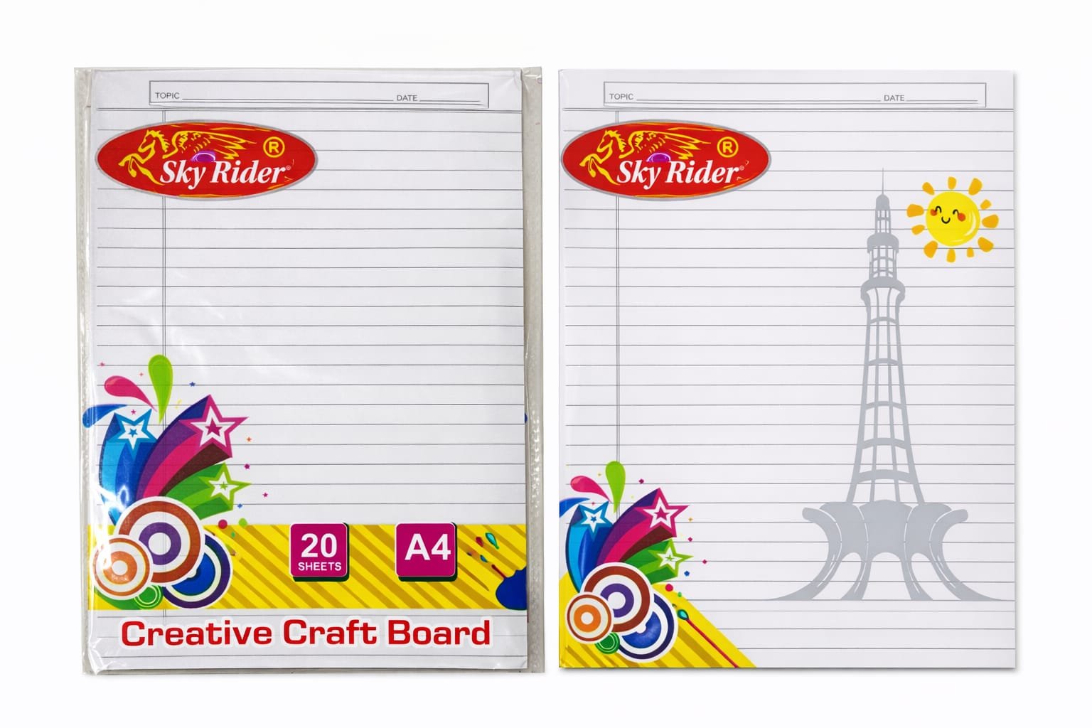 Sky Rider Creative Craft Board A4