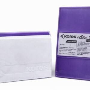 Kores Feather Touch Stamp Pad Purple