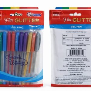 Cello Fun Glitter Gel Pens Pack of 10