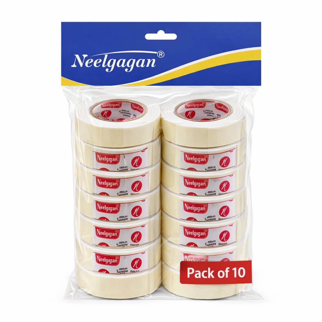 Neelgagan Small Double Sided Tape Pack of 10