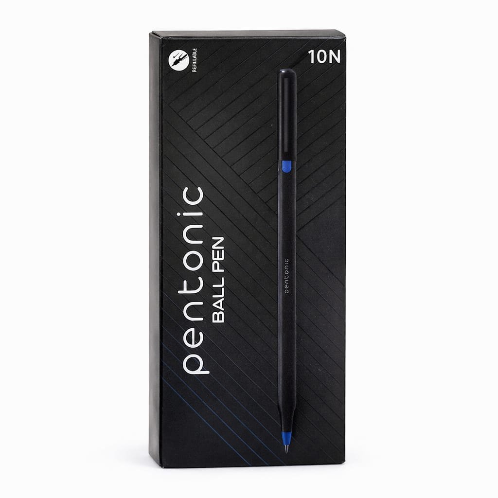 Pentonic Blue Ball Pen (Pack of 10)